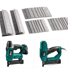 Heavy Duty 1/4 Narrow Crown Staples and 18GA Brad Nails Combo Kit for