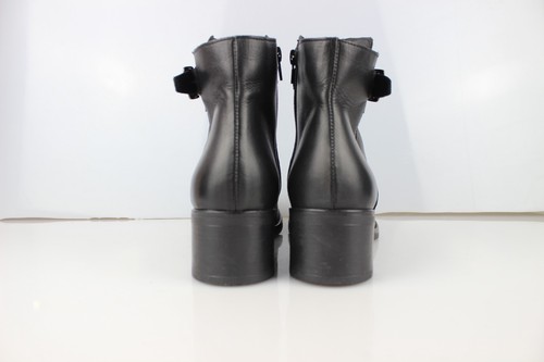 PATRIZIA T 42 Bottines à brides cuir noir Très bon état - Photo 9 sur 13