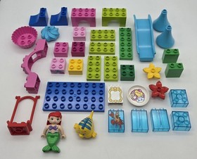 Retired Lego Duplo 10515 Ariel Undersea Castle Little Mermaid 36pcs-Incomplete