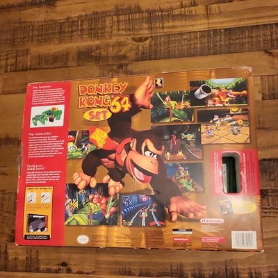 Nintendo 64 Donkey Kong 64 Set Jungle Green Console Special