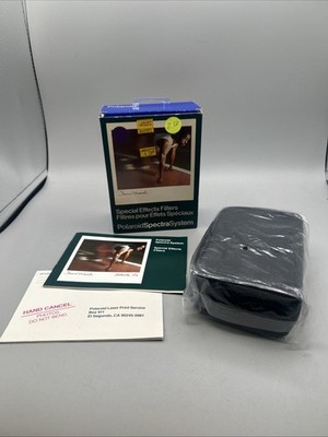 Polaroid Spectra Special Effects Filter Kit w/Rectangular Clip-On w/ Case New