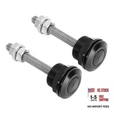 2Pcs Universal Hood Pin Bonnet Lock Quick Release Push Button Bumper Clip 22mm