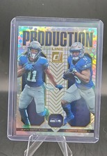 2025 Panini Donruss - Production Line Jaxon Smith-Njigba, Kenneth Walker III #14