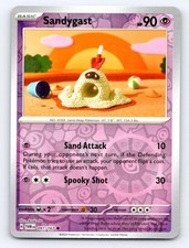 Sandygast 091/167 Common Twilight Masquerade Pokemon Reverse Holo Near Mint