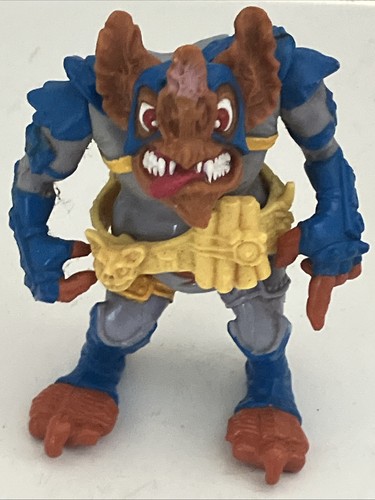 Vintage TMNT Wingnut Teenage Mutant Ninja Turtles Action Figure W/ BELT - Picture 8 of 8