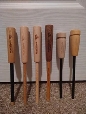 Lot of "6" WoodHaven Custom Calls Turkey Pot Call Strikers