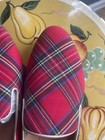 NWB J Crew BL568 Size 7.5M Tartan Plaid Holiday Shoes Loafers Flats Red Black — photo 7