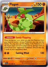 Flygon 053/094 Rare Phantasmal Flames Pokemon Holo NM