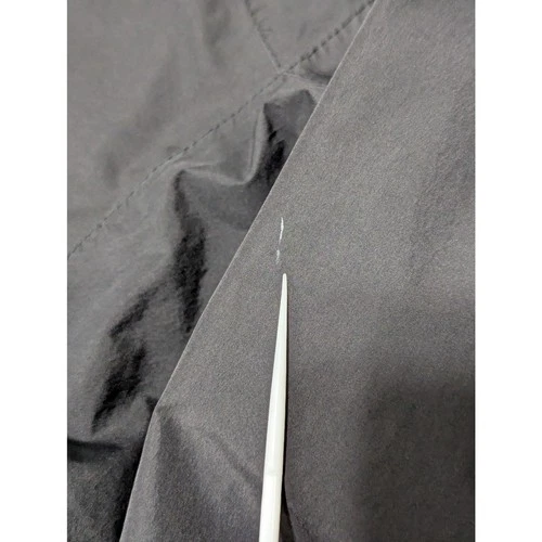 Bearded Goat Aberdeen Rain Jacket Black Hooded Waterproof Mens Medium Gorpcore image 6