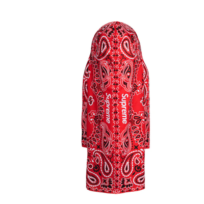 SUPREME SS26 GHOSTFACE MASK PAISLEY RED BLACK 6