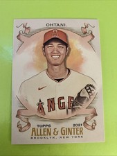 2021 Topps Allen & Ginter's - Shohei Ohtani #25 Los Angeles Angels