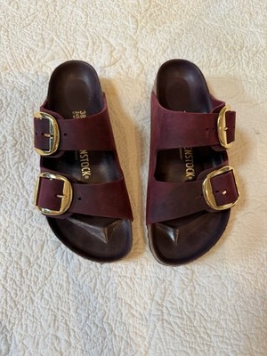 Birkenstock Arizona 38 Zinfandel New Zinfandel Sole 100% Leather