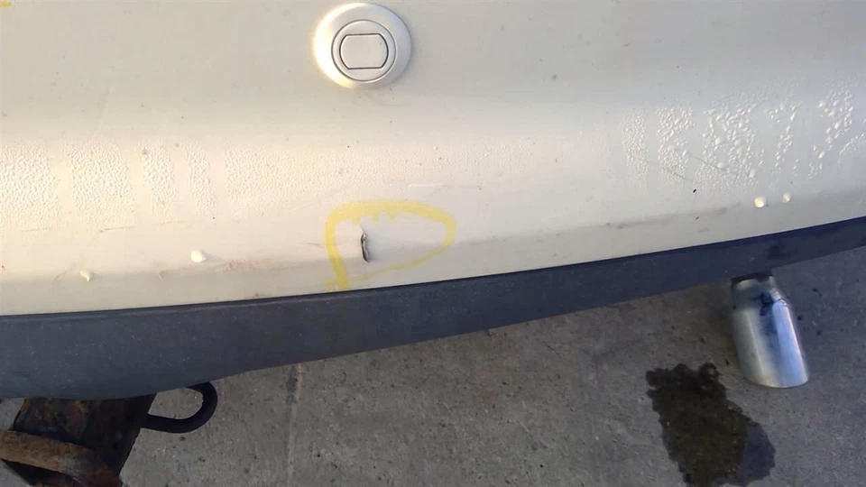 Parachoques trasero con asistente de estacionamiento negro texturizado inferior se adapta 07-10 EDGE 2353589 Foto 3 de 4