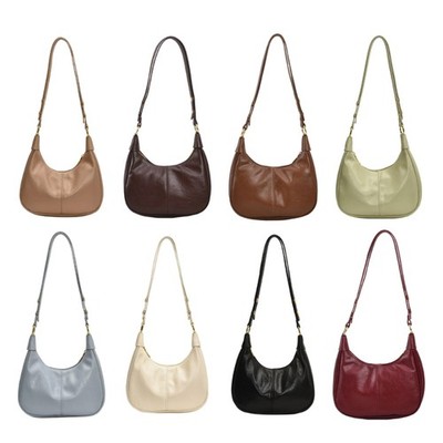 Retro Shoulder Bag Water Resistant Multiple Compartments Ideal For Work Or Daily
