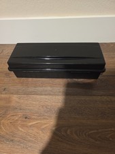 Vintage: Alpha 15 or 24 Audio Cassette Tape Storage Box Case Holder - Plastic