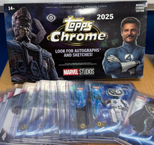 Topps Marvel Studios Chrome Parallels , Inserts, Refractor Selection Pick Card