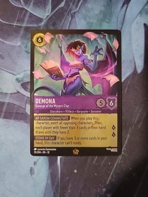 Demona - Scourge of the Wyvern Clan 55/204 Whispers in the Well Cold Foil