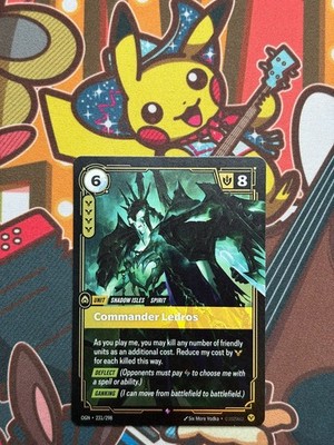 Commander Ledros Rare 231/298 Origins Riftbound Karten NM