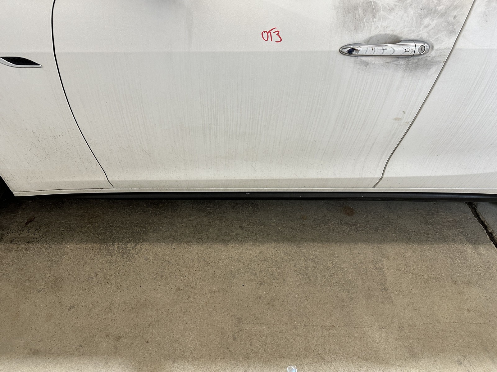Maserati Ghibli 1958 Front Left Door shell White