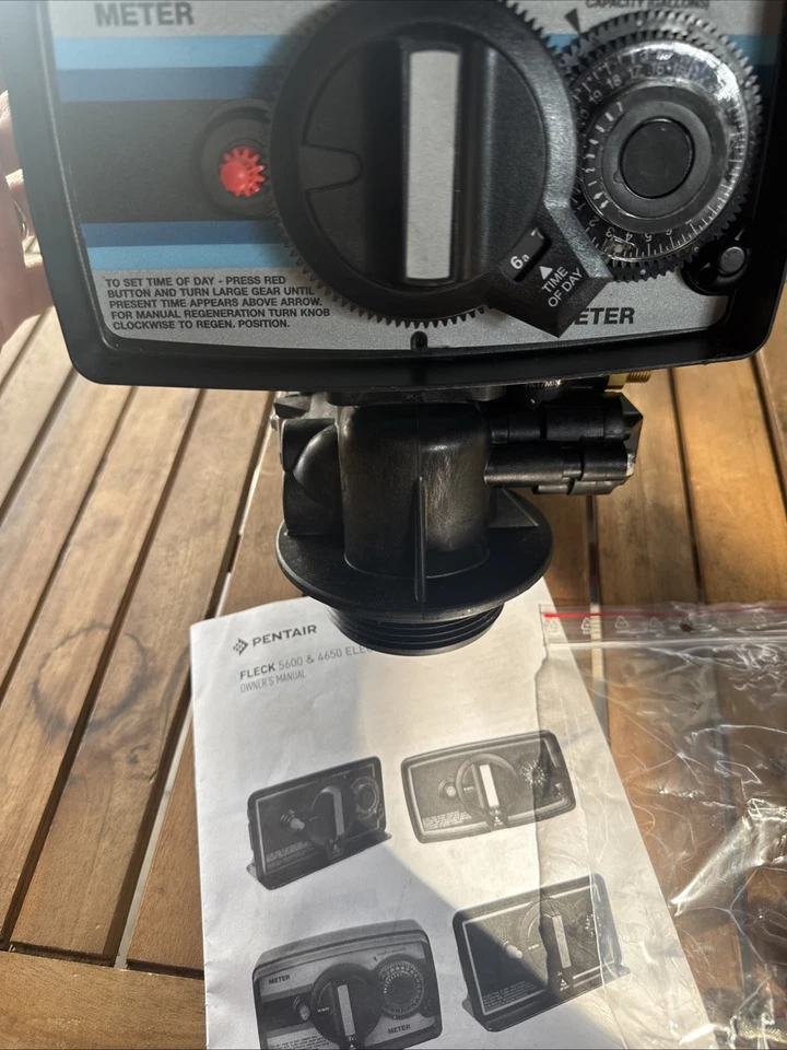 PENTAIR FLECK 5600 METERED WATER SOFTENER CONTROL VALVE - Image 3 of 4