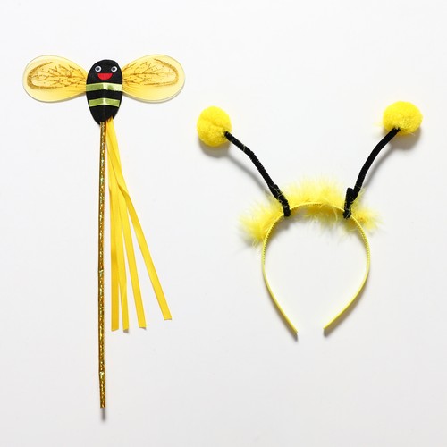 Adultos Niños Alas de Abeja 1 pieza Diadema Prendas para la Cabeza Festival Palo de Hadas Duradero Lindo - Imagen 84 de 113