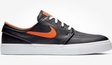 Nike SB Stefan Janoski NBA 'Knicks' Negro Naranja Monopatín Deporte Hombres 9.5 Zapatos