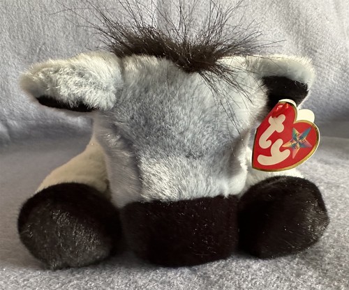 Ty Original Beanie Buddie - LEFTY the Patriotic Donkey 1996 MWT