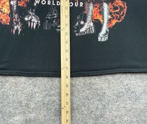 Kiss "End of the Road" 2019 Tour T-Shirt XL schwarz Gildan Rock Band Merch - Bild 6 von 6