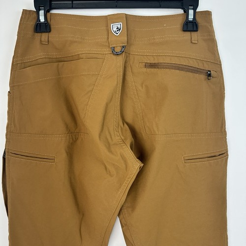 Pantalones Kuhl Para Hombres 28x30 Cónicos Teca Softshell Renegade Rock Performance Escalada - Imagen 5 de 11