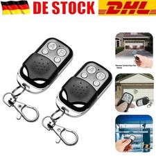 2X 433,92 MHz Universal Funk Fernbedienung Alarmanlage Handsender Garagentor DHL