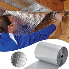 5-25M Double Bubble Roll Foil Insulation Shed Commercial Floor Wall Roof PRO