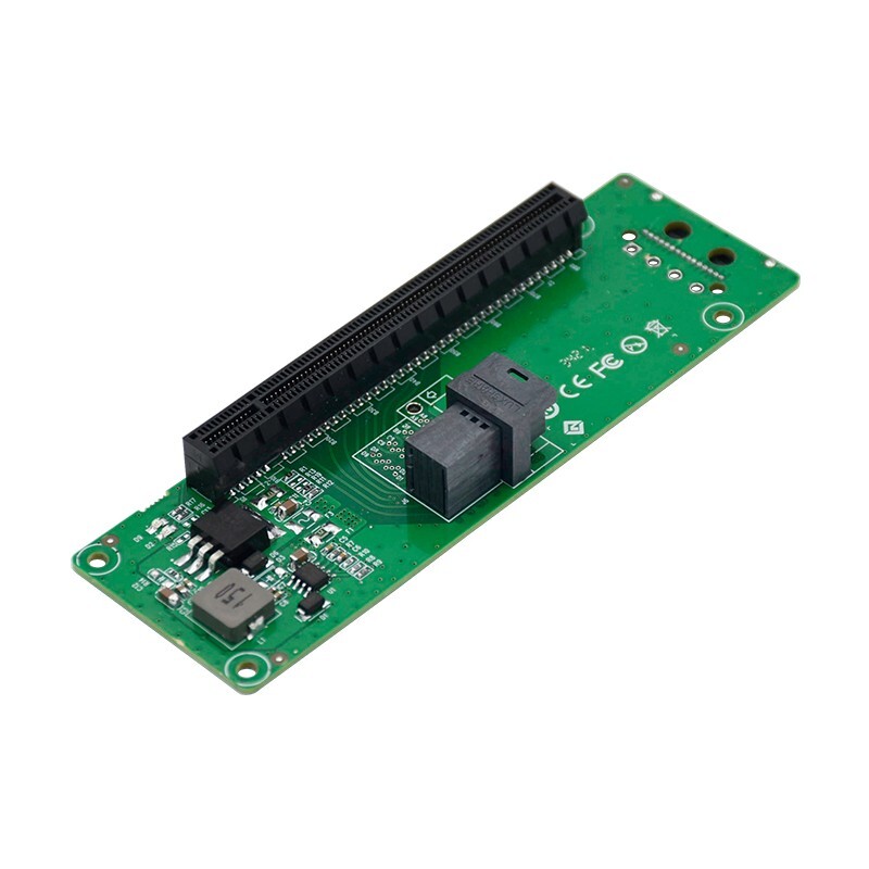 PCIe x4 1-Port SFF-8643 to PCIe x16 Slot Adapter Card- | eBay