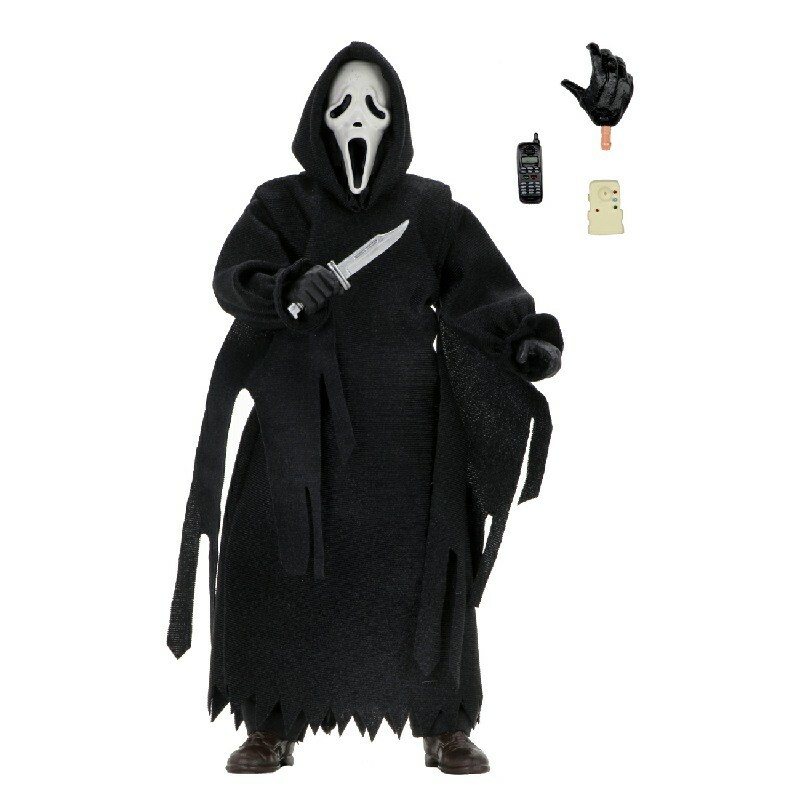Ghost Face フィギュア Neca - Ghost Face 8 inch Clothed Action Figure - Ghost Face