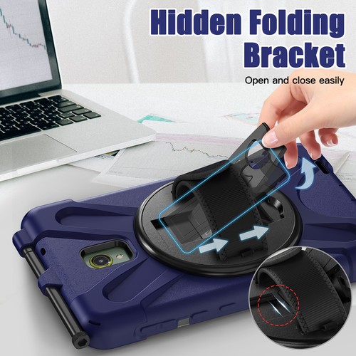 Shockproof Hand Shoulder Strap Stand Case Cover for Samsung Tab Active 3/5/5G - 第 5/94 張圖片