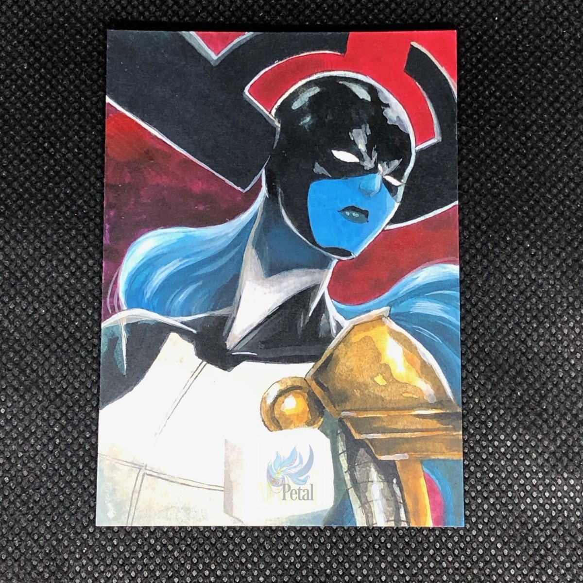 Lydi Li スケッチカード Goodwin Champions sketch Upper Deck Marvel Flair Sketch Card Artist Autograph Lydi Li