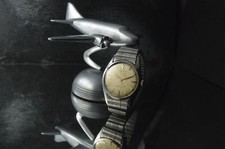 LONGINES MEN'S 1957 SILVER ARROW REF. 9100 CAL.23ZS 34MM WATCH OROLOGIO FIXOFLEX