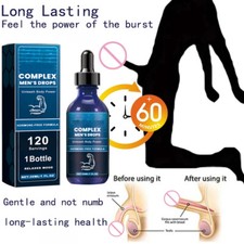 Complex Men's Drops Secret Drops for Strong Men,Male Supplement Drops 30ML