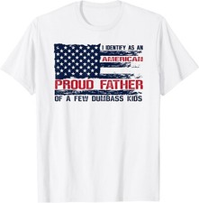 Camiseta unisex Proud Father of A Few Dumbass Kids Día del Padre Equipo Hijo Papá Regalo