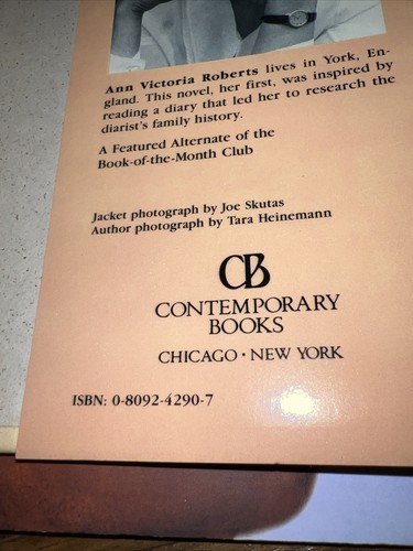 LOUISA ELLIOT by Ann V. Roberts 1st/ 1st Contemporary Books 1989, HCJ - Imagen 15 de 23