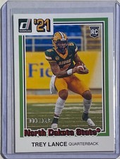 TREY LANCE 2021 CHRONICLES DONRUSS DRAFT PICKS '21 RED ROOKIE RC #D 001/149