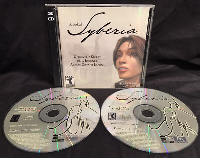 SYBERIA PC GAME 2002 *Discs Near Mint* FAST FREE POST