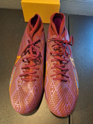 Nike Zoom Superfly 9 Elite KM FG Soccer Cleats DO9342-694 Men's Size 13 - Picture 4 of 5