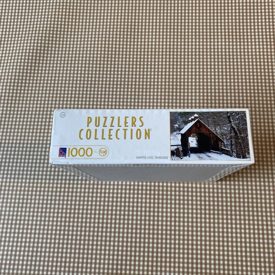 Puzzlers Collection 1000 piece EMERTS COVE TENNESSEE puzzle NEW Damaged Box - Image 4 of 4