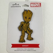 Hallmark Christmas Tree Ornament Marvel Groot Guardians Of The Galaxy Holiday