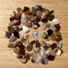 Polished Stones Crystals and Minerals Mixed Tumbled Rock Natural Colors 10oz Lot