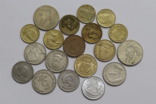 🧭 🇺🇳 CENTRAL & SOUTH AMERICA OLD COINS LOT B63 #31 WX17 - Picture 3 of 3