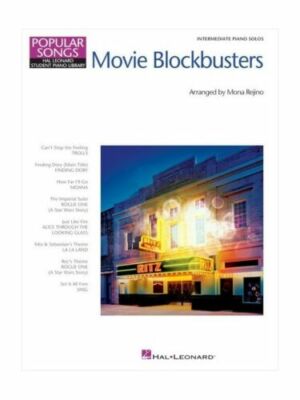 Movie Blockbusters - Soundtrack Songs - Piano Sheet Music Book - Hal Leonard
