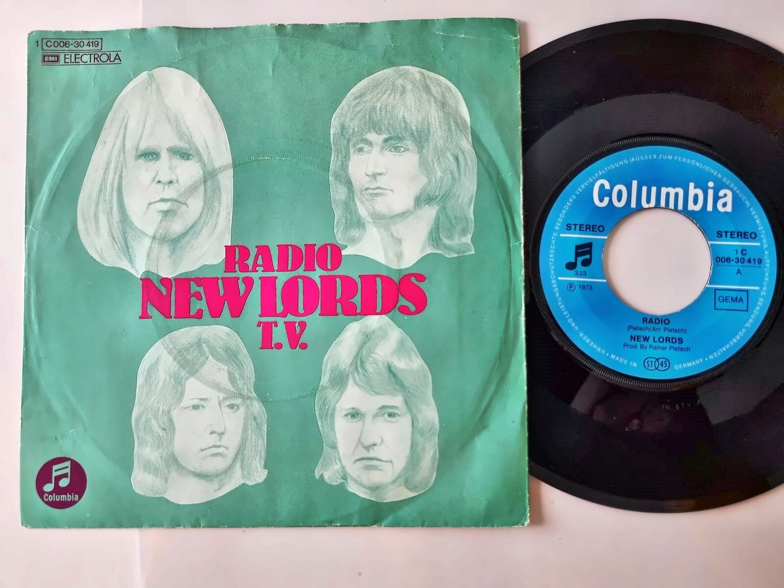 New Lords - Radio 7'' Vinyl Germany