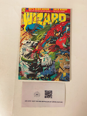 Wizard Magazine #36 VF Wizard Comic Book Marvel DC Image Vertigo Valiant 14 HH7