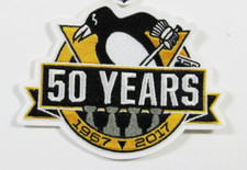LOT OF (1) HOCKEY (NEW) PITTSBURGH PENGUINS (50 YEAR  PATCH) ITEM # 95